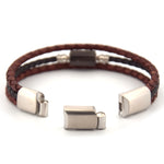 Lederarmband Nagelfluh