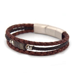 Lederarmband Nagelfluh