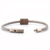 Lederarmband Nagelfluh