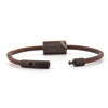 Lederarmband Nagelfluh