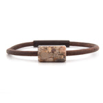 Lederarmband Nagelfluh