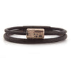 Lederarmband Nagelfluh