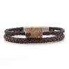 Lederarmband Nagelfluh