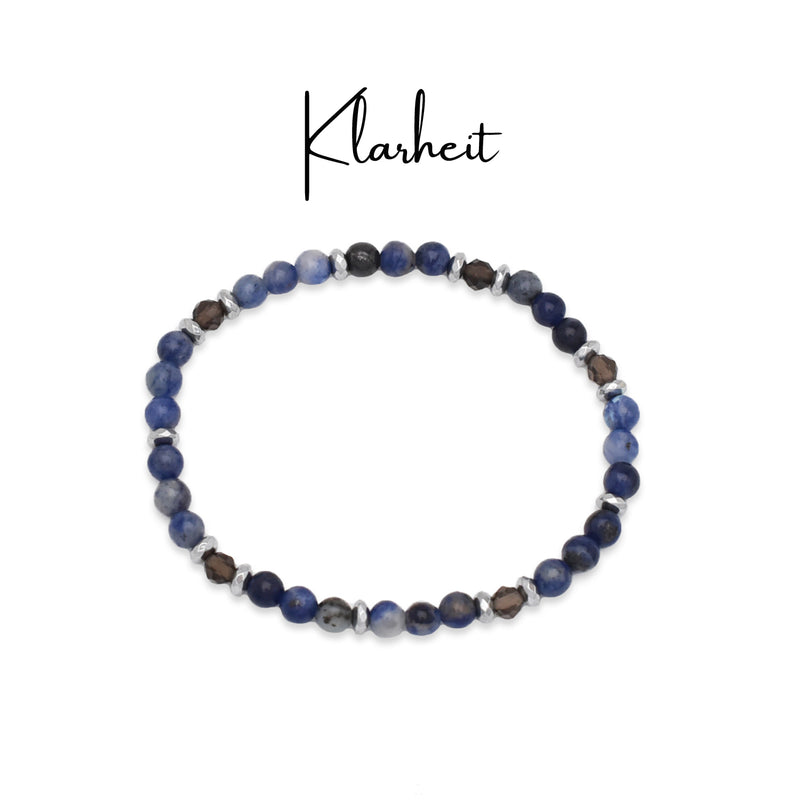Gummiarmband Good vibes - Klarheit
