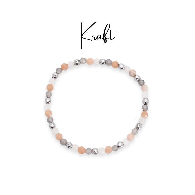 Gummiarmband Good vibes - Kraft