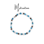 Gummiarmband  Good vibes - Motivation neu