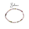 Gummiarmband  Good vibes - Balance