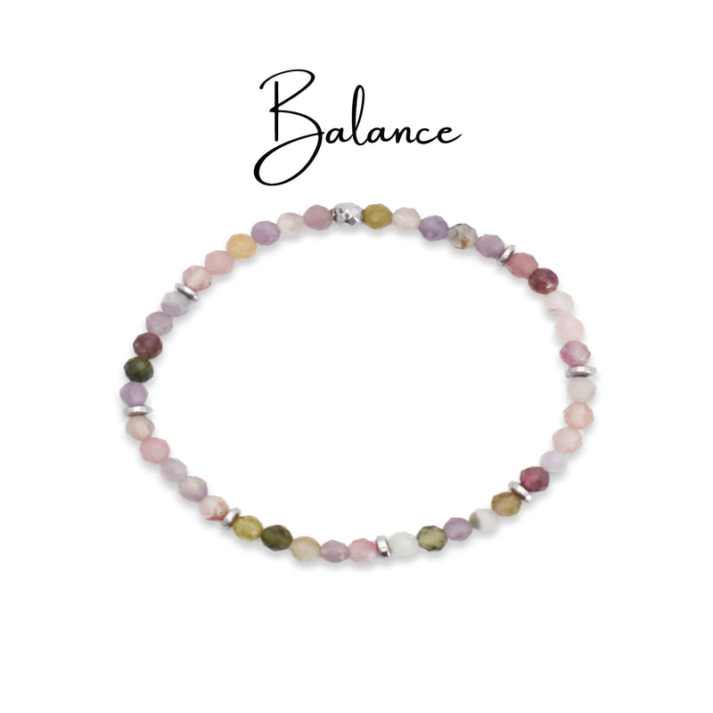 Gummiarmband  Good vibes - Balance
