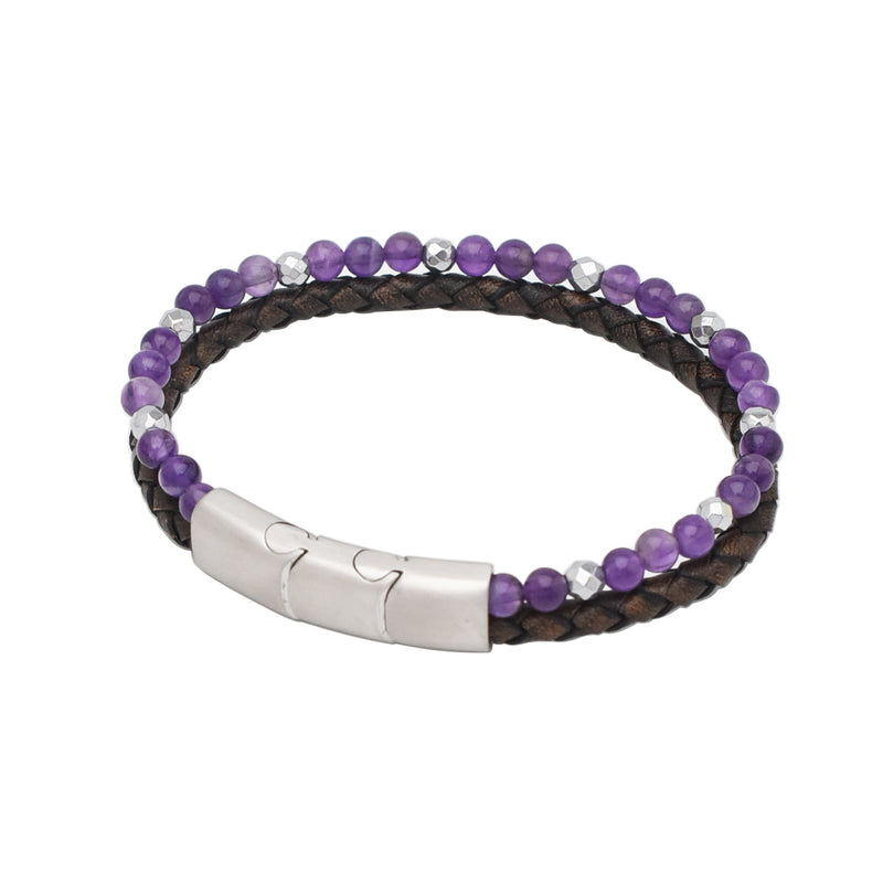 Lederarmband Ruhe
