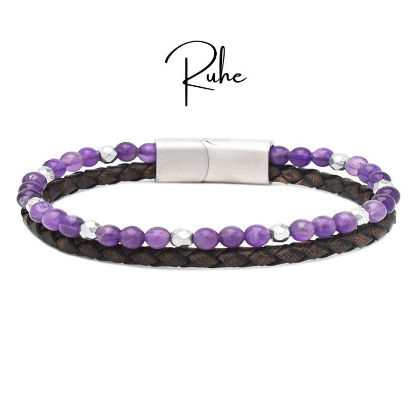 Lederarmband Ruhe