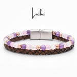 Lederarmband Liebe