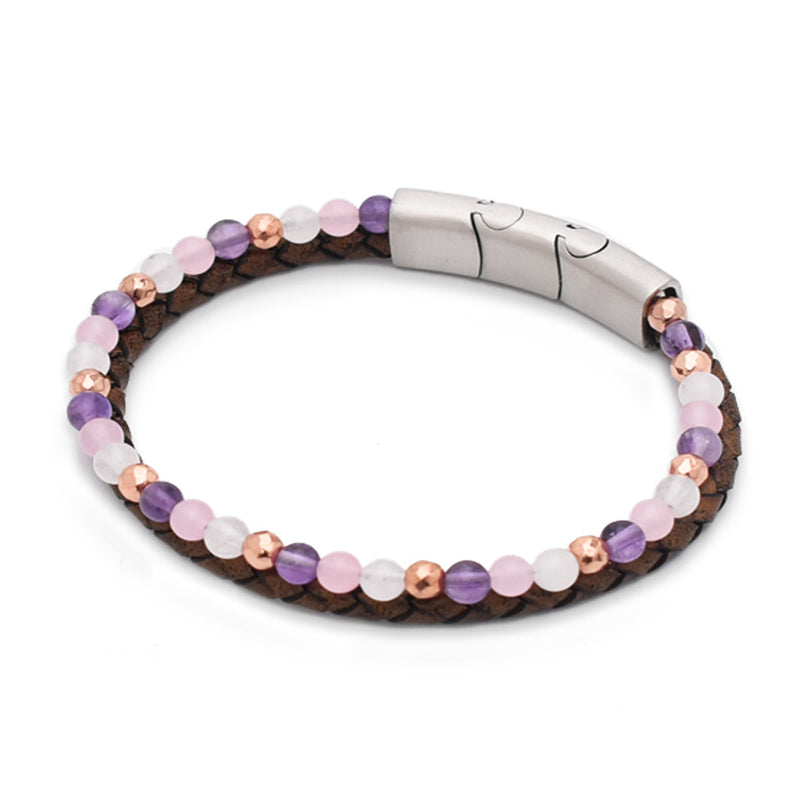 Lederarmband Liebe