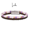 Lederarmband Liebe