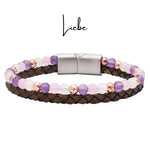 Lederarmband Liebe