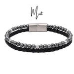 Lederarmband Mut