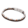 Lederarmband Kraft