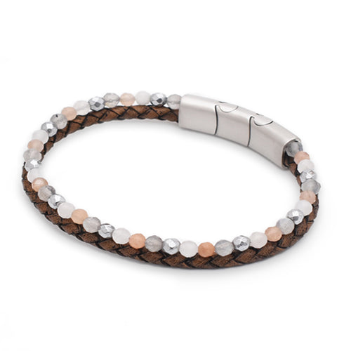 Lederarmband Kraft
