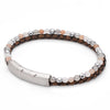 Lederarmband Kraft