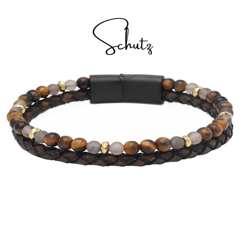 Lederarmband Schutz