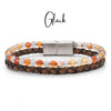 Lederarmband Glück neu