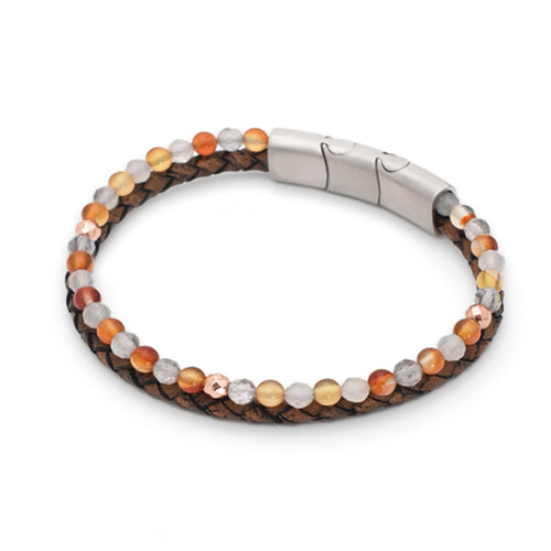Lederarmband Glück neu