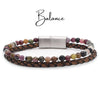 Lederarmband Balance