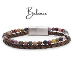 Lederarmband Balance