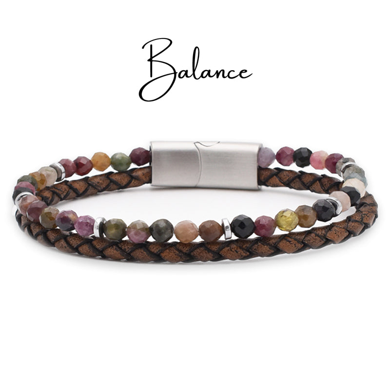 Lederarmband Balance