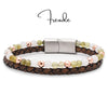Lederarmband Freude neu