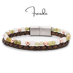 Lederarmband Freude neu