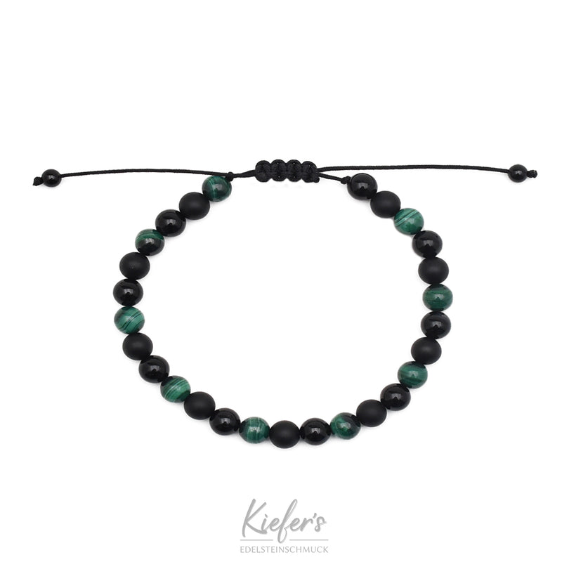 Armband Fashion beads verstellbar - Green Mamba