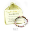 Lederarmband Good vibes - Balance